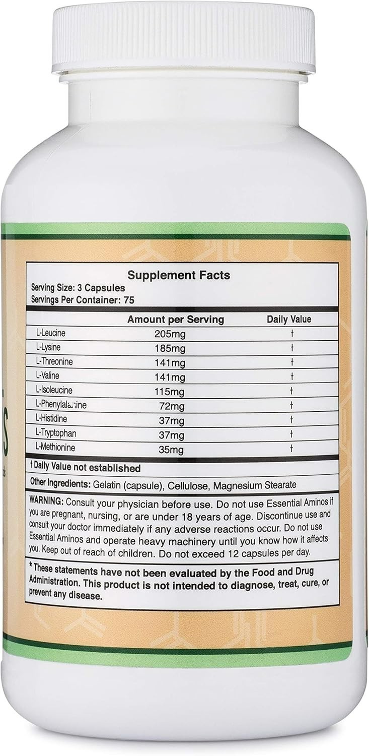PerfectAmino, 225 Tablets, All 9 Essential 99%Amino Acids Utilization ***NEW***