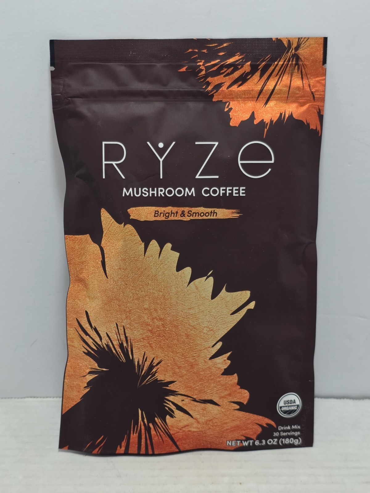 Organic RYZE Mushroom Coffee 30 Servings Ex. 03/2028