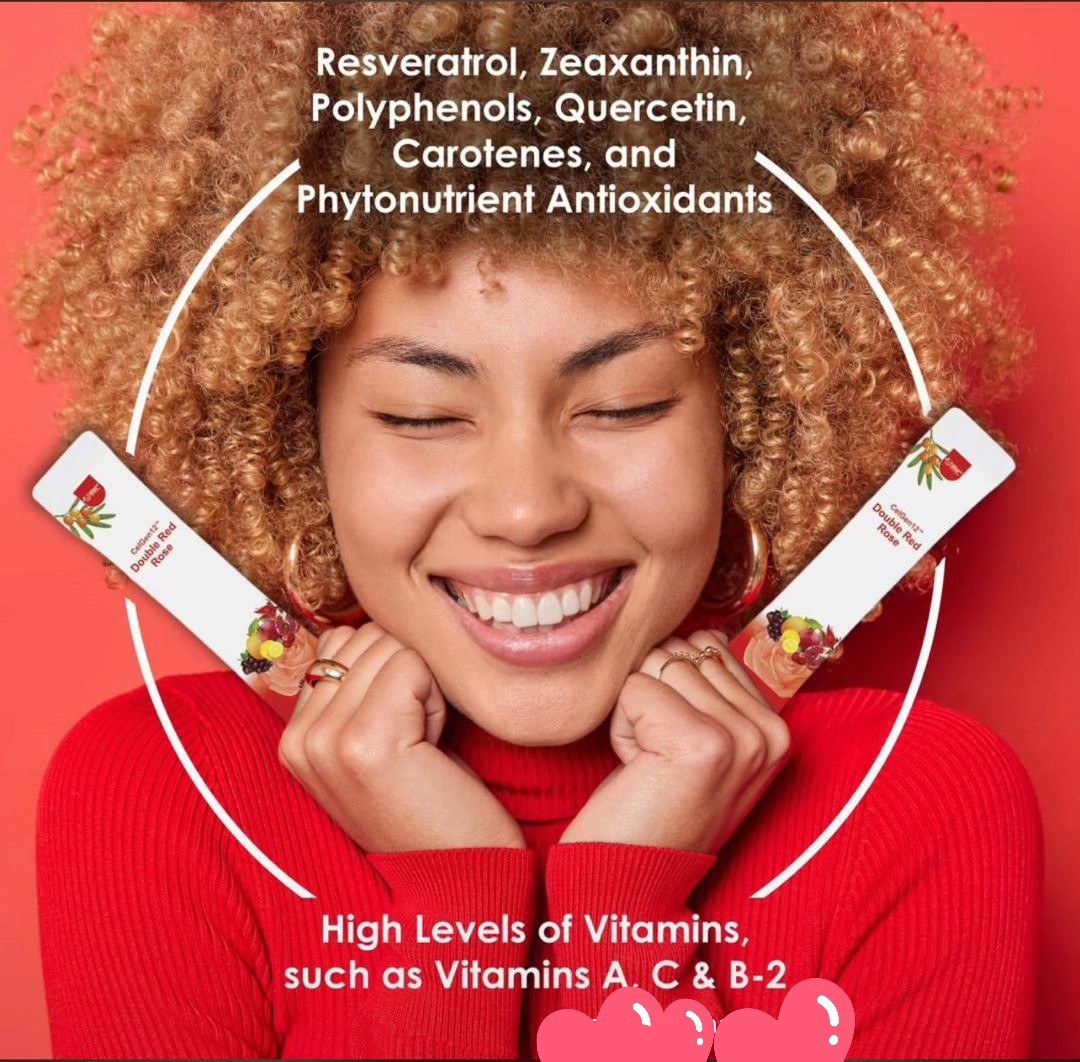 CelGen12™ (Double Red Rose)Powered by N-Acetyl L-Cysteine (NAC)