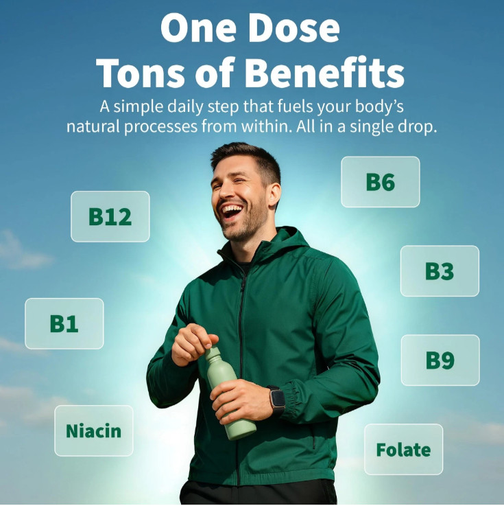 Nusava Vitamin B complex – B 12, B 6 & B 1 + Niacin & Folate Single
