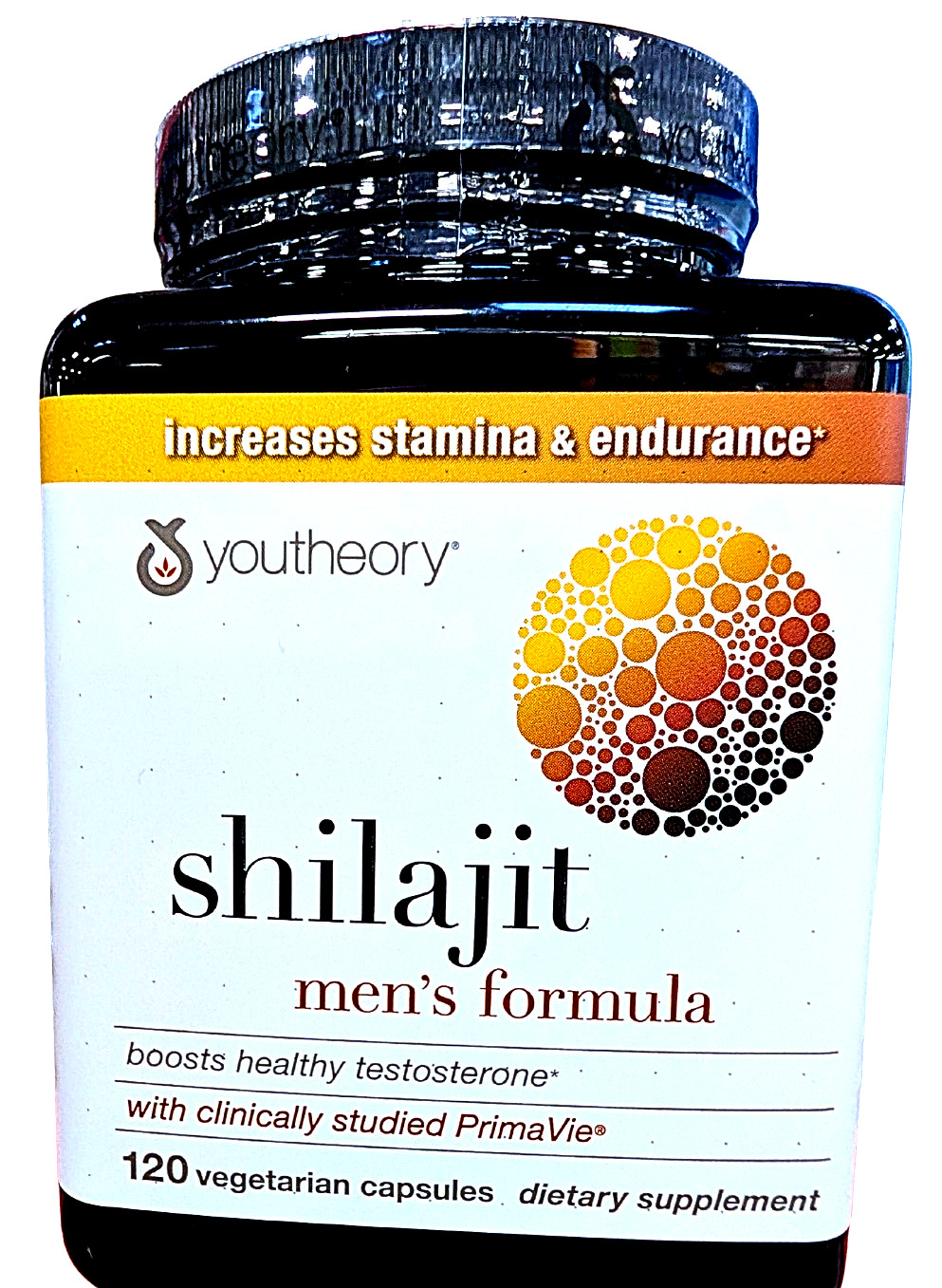 Youtheory Men’s Shiljit Capsules 120 Count EXP 03/2028