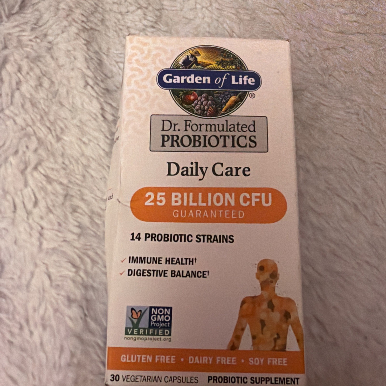 Garden of Life Dr. Formulated Probiotics Daily Care 30 Capsules Exp 09/2026