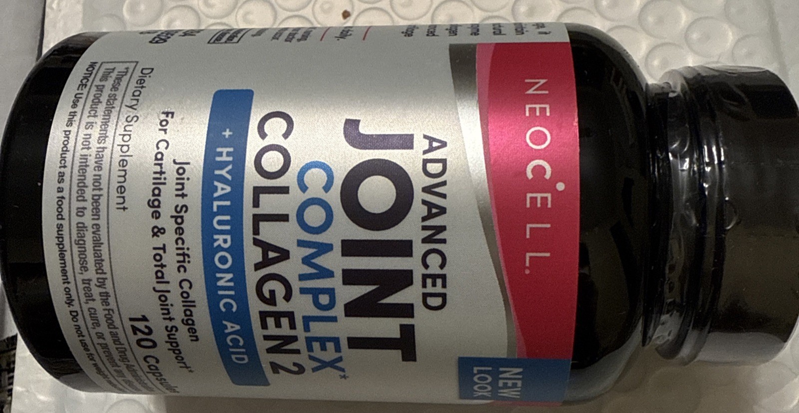 NEOCELL. ADVANCED JOINT COMPLEX. COLLAGEN 2 – EXP 08/26 New 120 Count