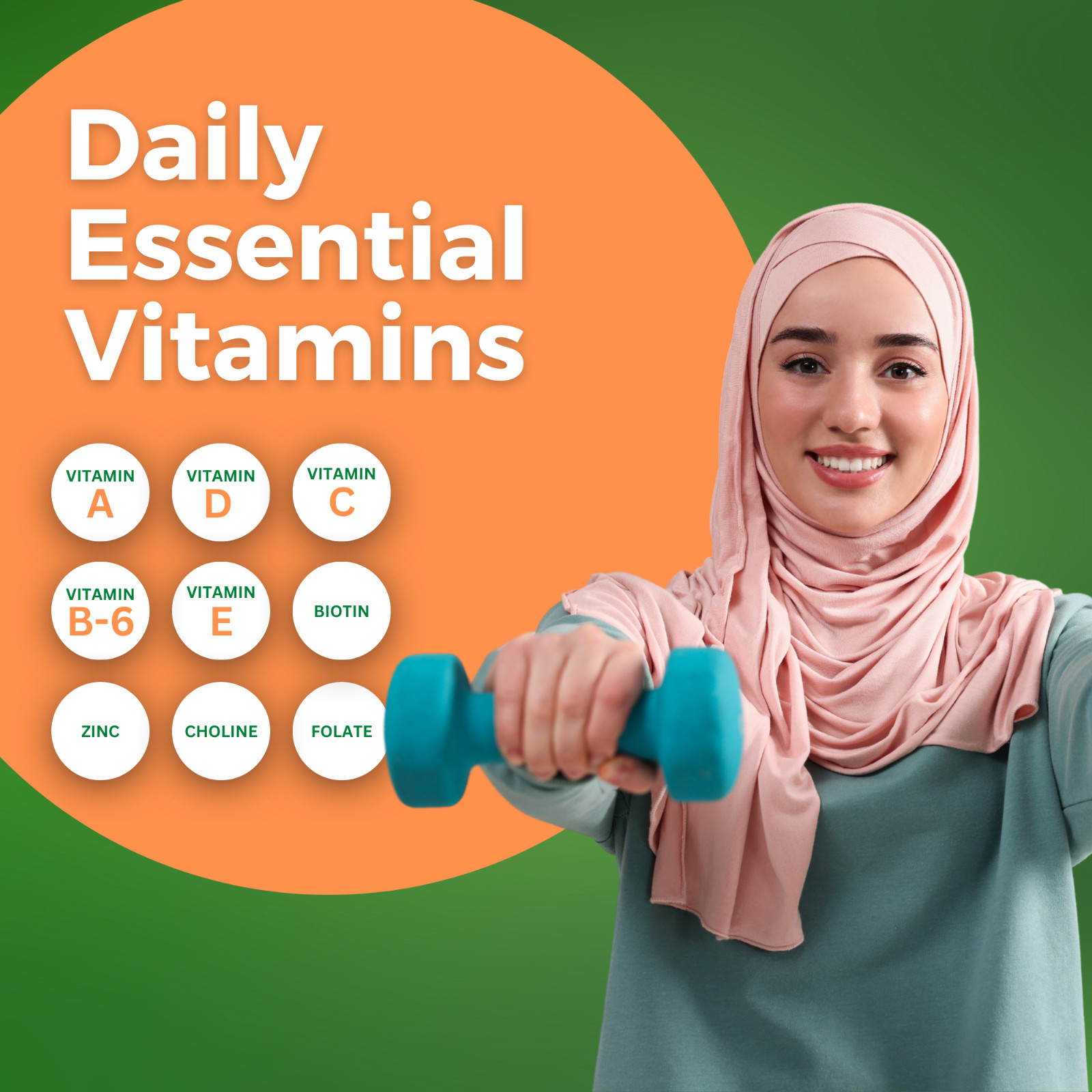 Zaytun Halal Adult Multivitamin Gummies for Men & Women, 270 Gummies Made in USA