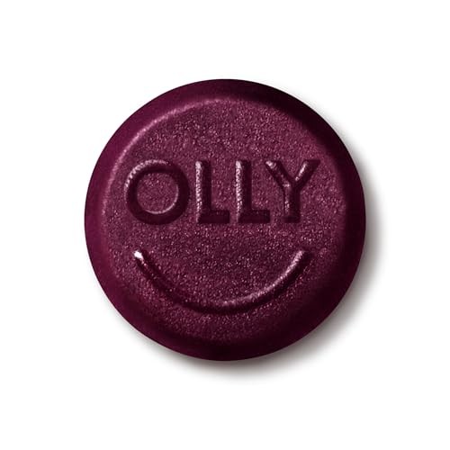 OLLY Extra Strength Daily Energy Gummy, Caffeine 60 Count (Pack of 1), Red
