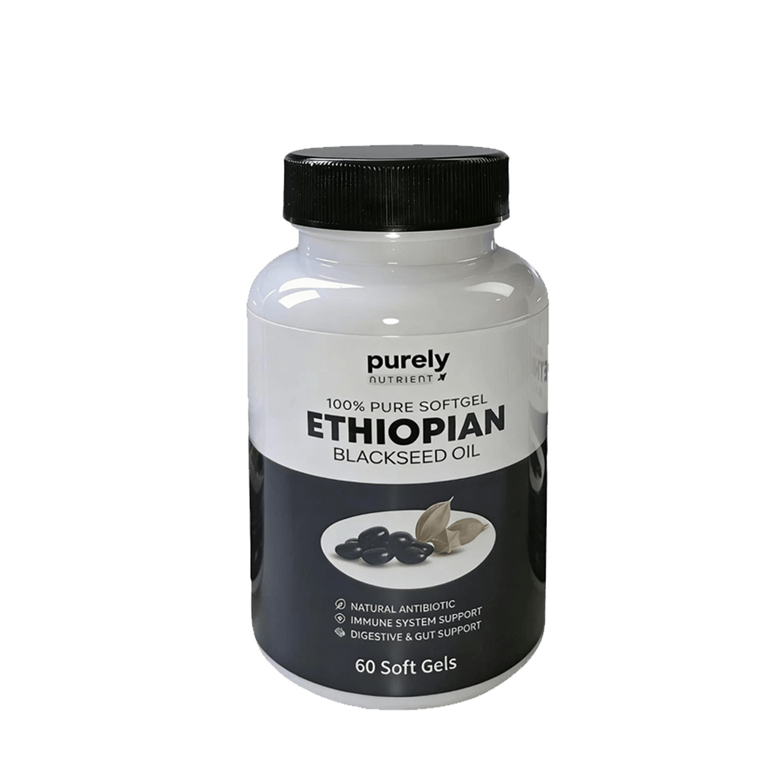 Ethiopian Black Seed Oil Softgels 100% Pure Natural NEW!