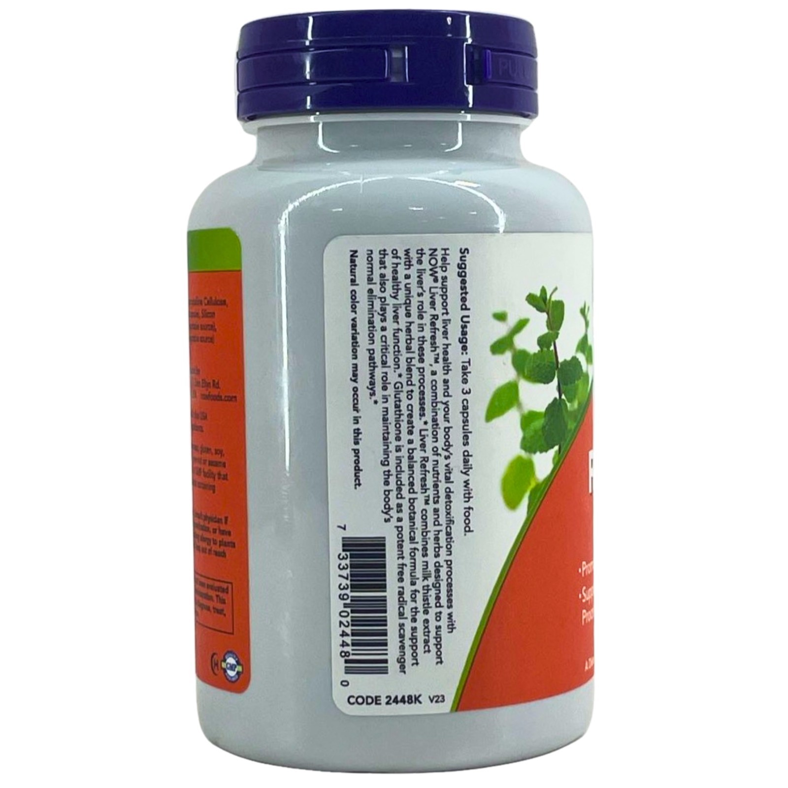 NOW Foods Liver Refresh 90 Veg Capsules 2 Pack Exp 04/2027