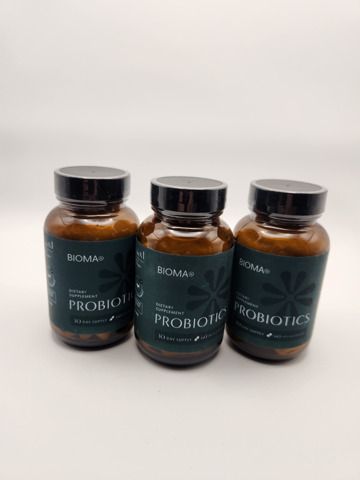 3x BIOMA Probiotics 60 Vegan Capsules Sealed Exp 2027 Gut Health Lot