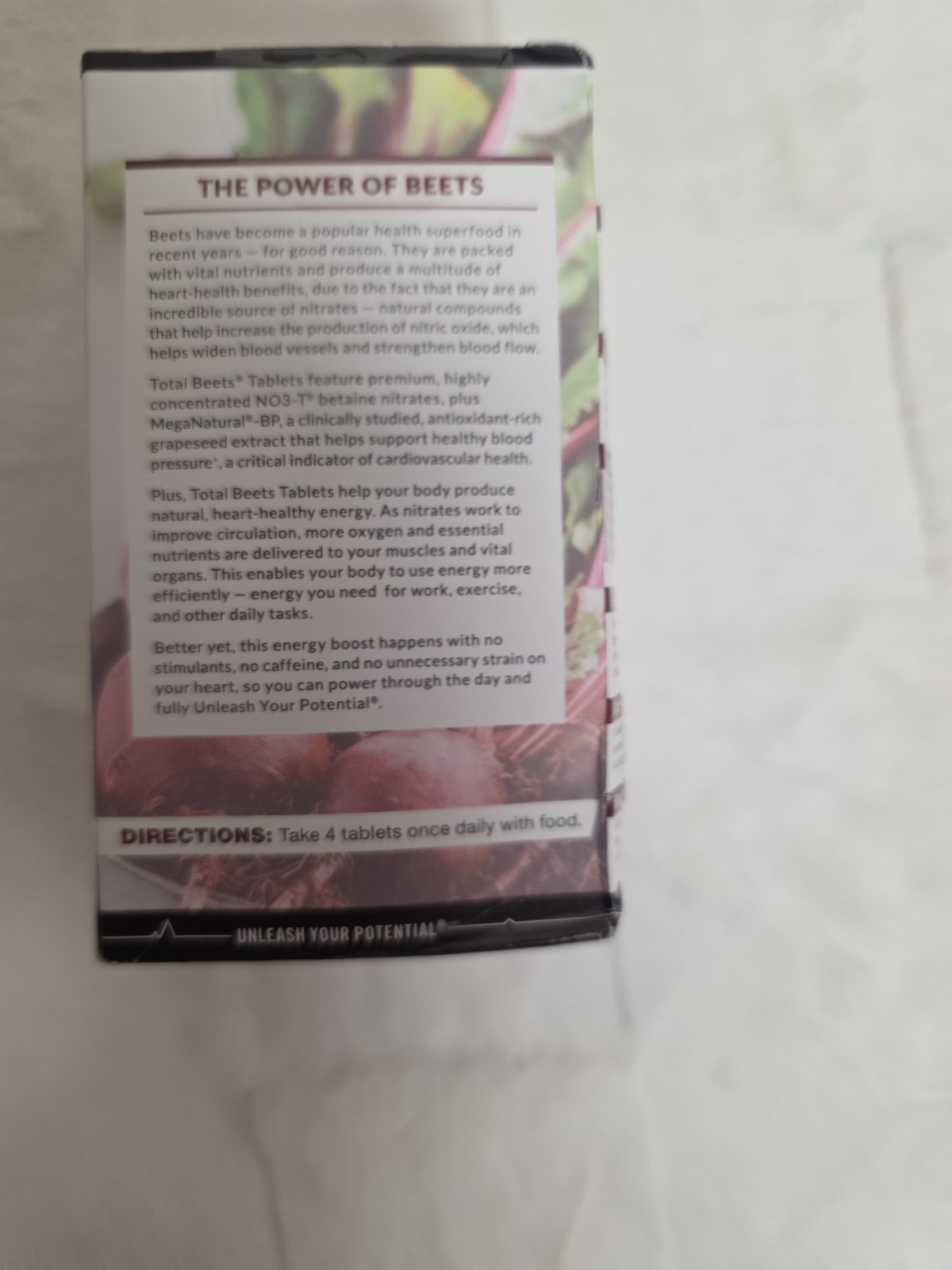 Force Factor Total Beets Blood Pressure Support Supplement with Nitrates and…