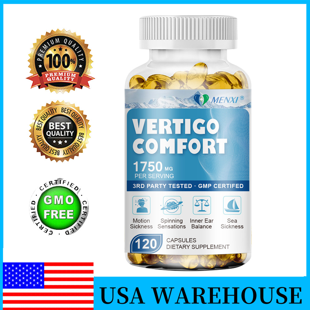Vertigo Relief Pill – Natural Vertigo Relief & Non Drowsy Motion Sickness Relief