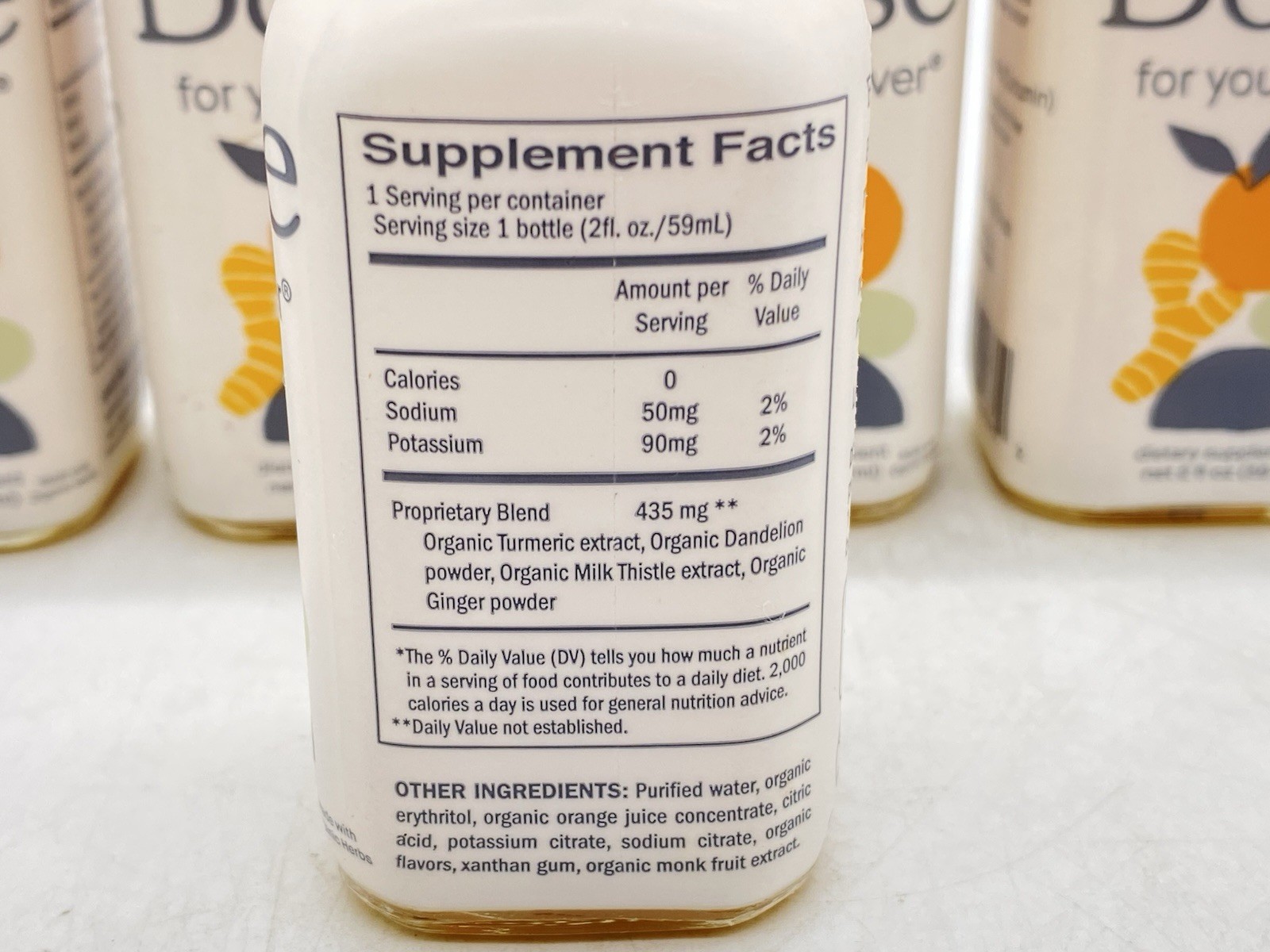 5 PACK DOSE For Your Liver Support Supplement Cleanse 2oz