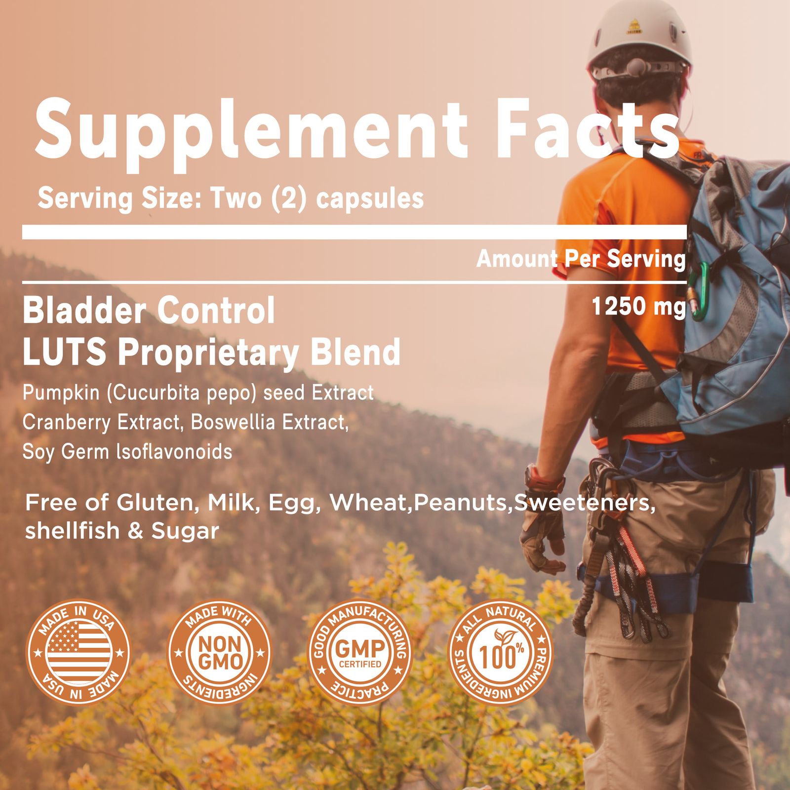 Bladder Control – Urinary Tract Health, Relieve Frequent Urination and Urgency