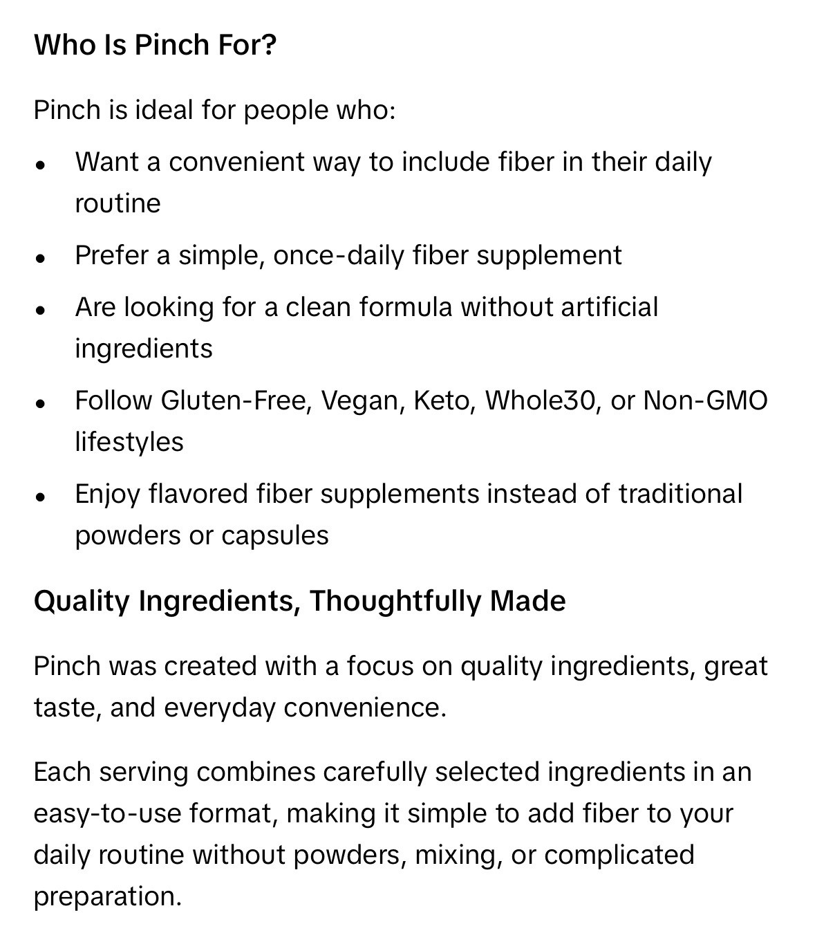 Pinch Magic Fiber Powder Sugar free & Ultra Pure Psyllium Husk Support Tropical