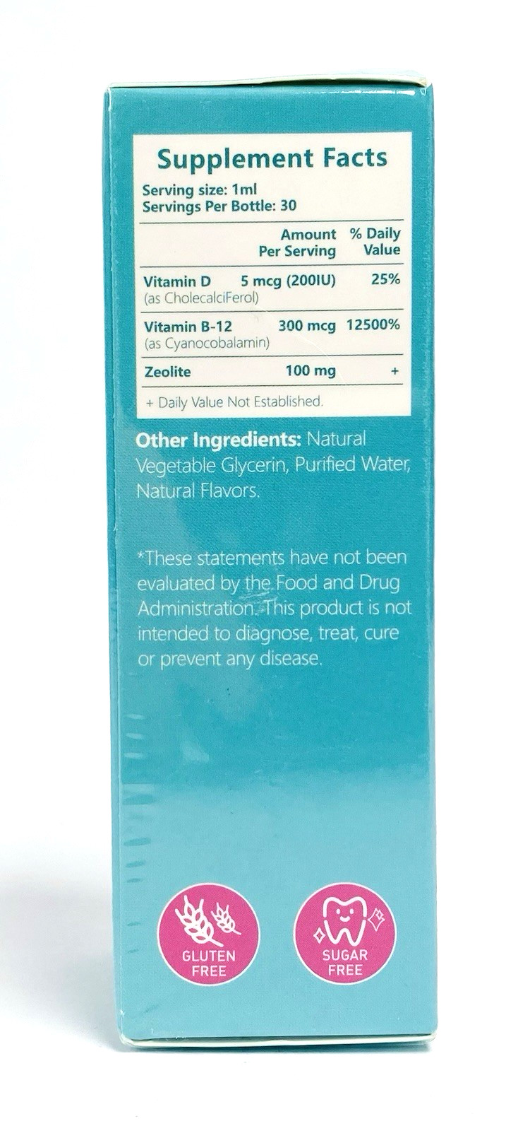 Bantian Zeolite For Kids 30 Servings 100MG Vitamin B12 and D 300mcg Exp 03/17/28
