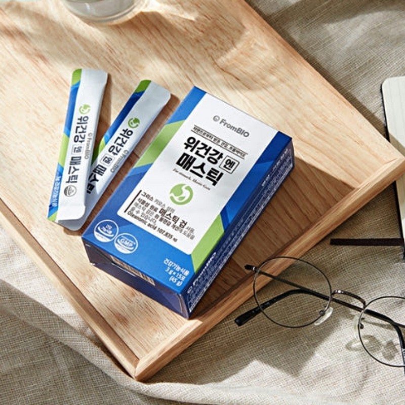 [FromBIO] Stomach Health Mastic Gum 3-Month Korean Supply (15 Sticks x 6 Boxes)