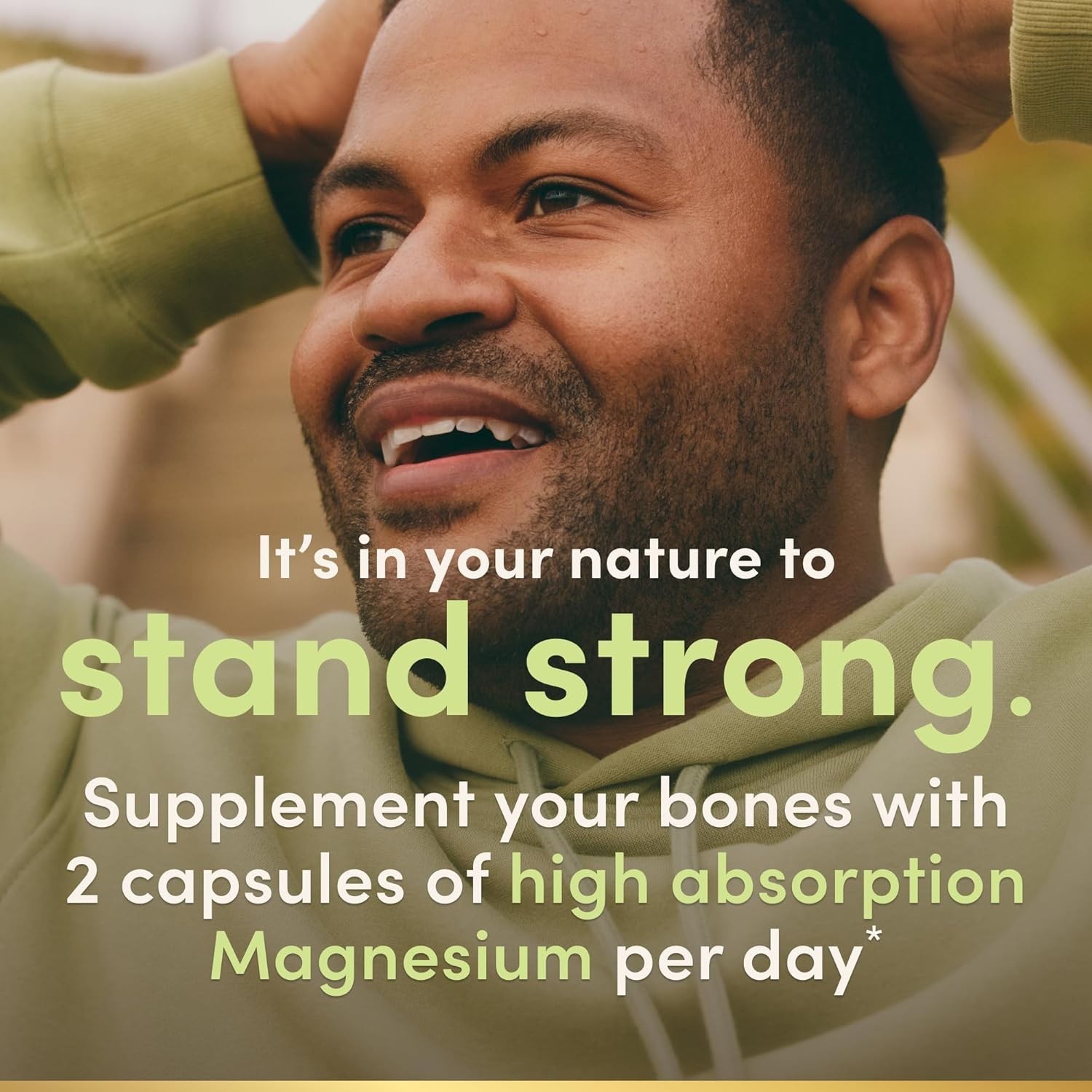 Nature’s Bounty High Absorption Magnesium Glycinate 240 mg, 120 Capsules