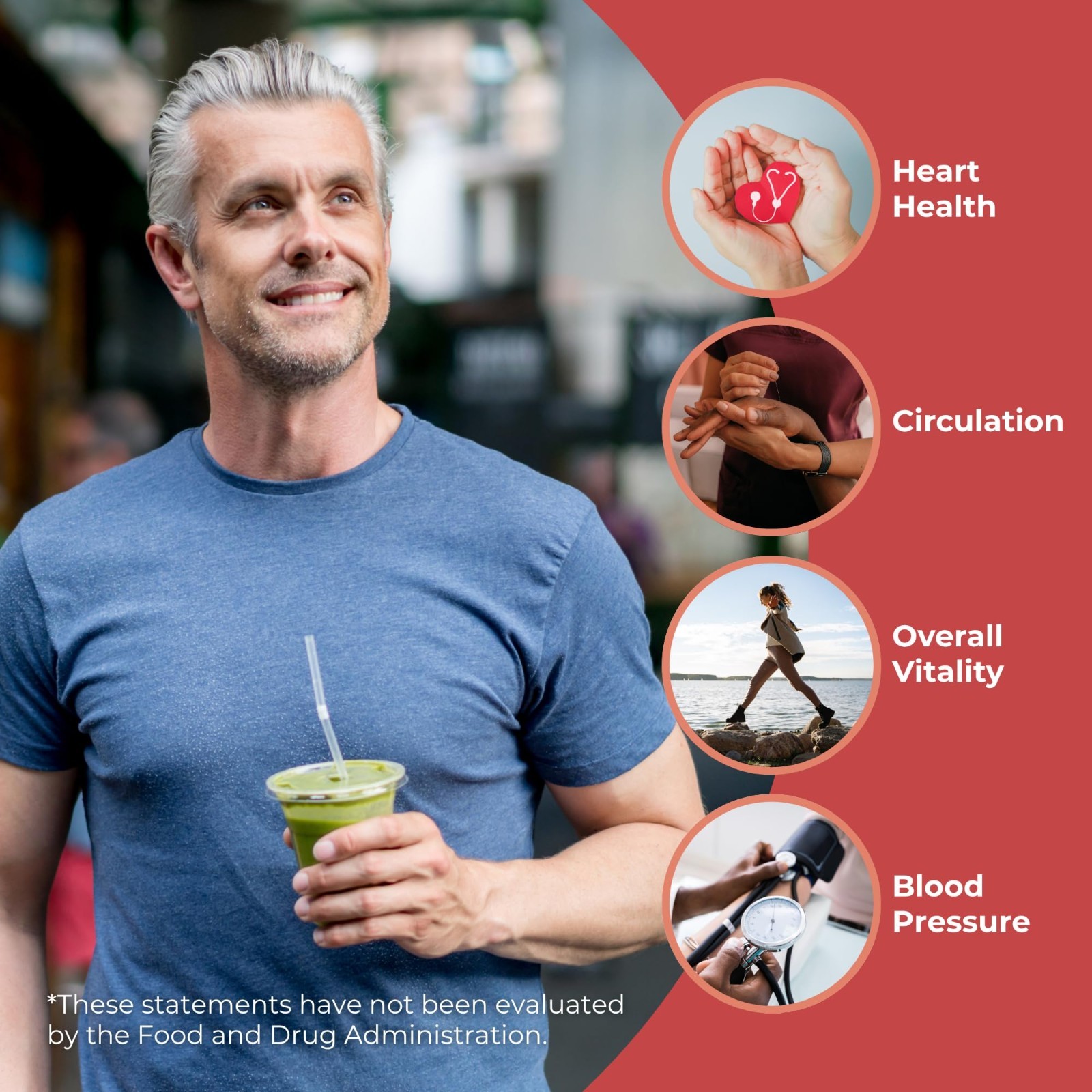 Daily Superfood Powder – Hibiscus, Hawthorn Berry, Ginger & More – 200g, 30-Day