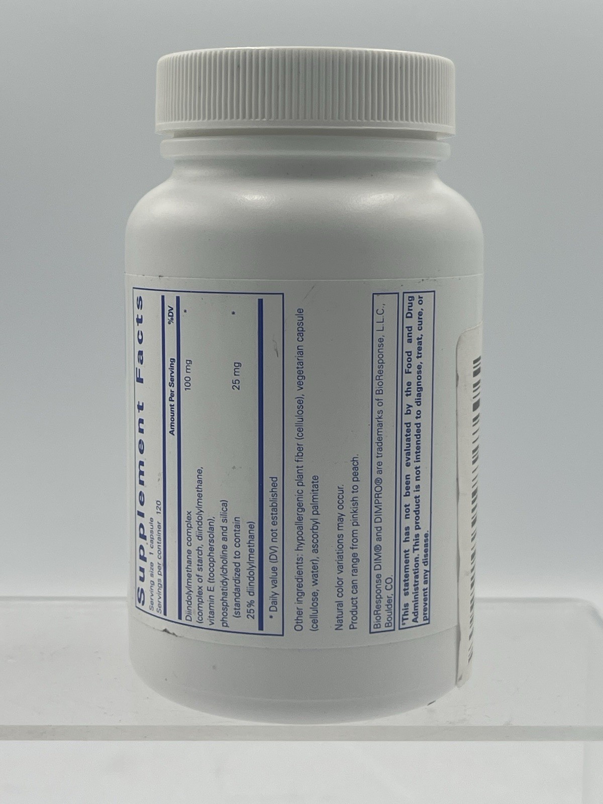 Pure DIMPRO 100 120 Capsules Hypoallergenic Gluten-Free EXP 01/2028