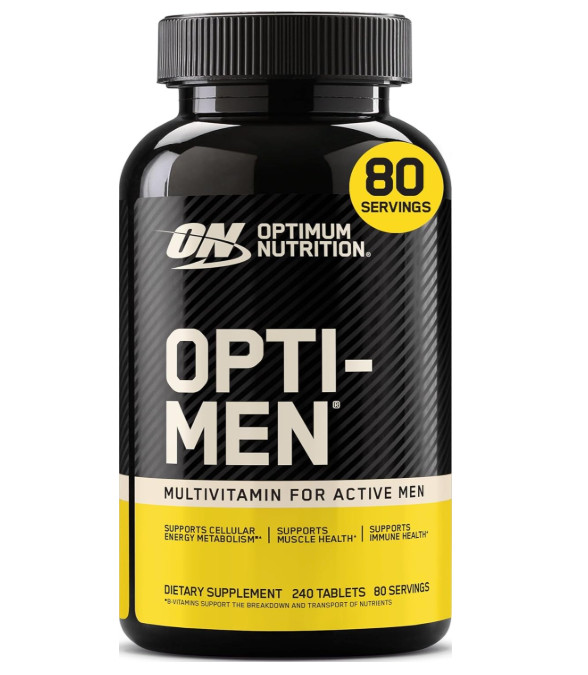 Optimum Nutrition Opti-men Daily Multivitamin Supplement – 240 Count