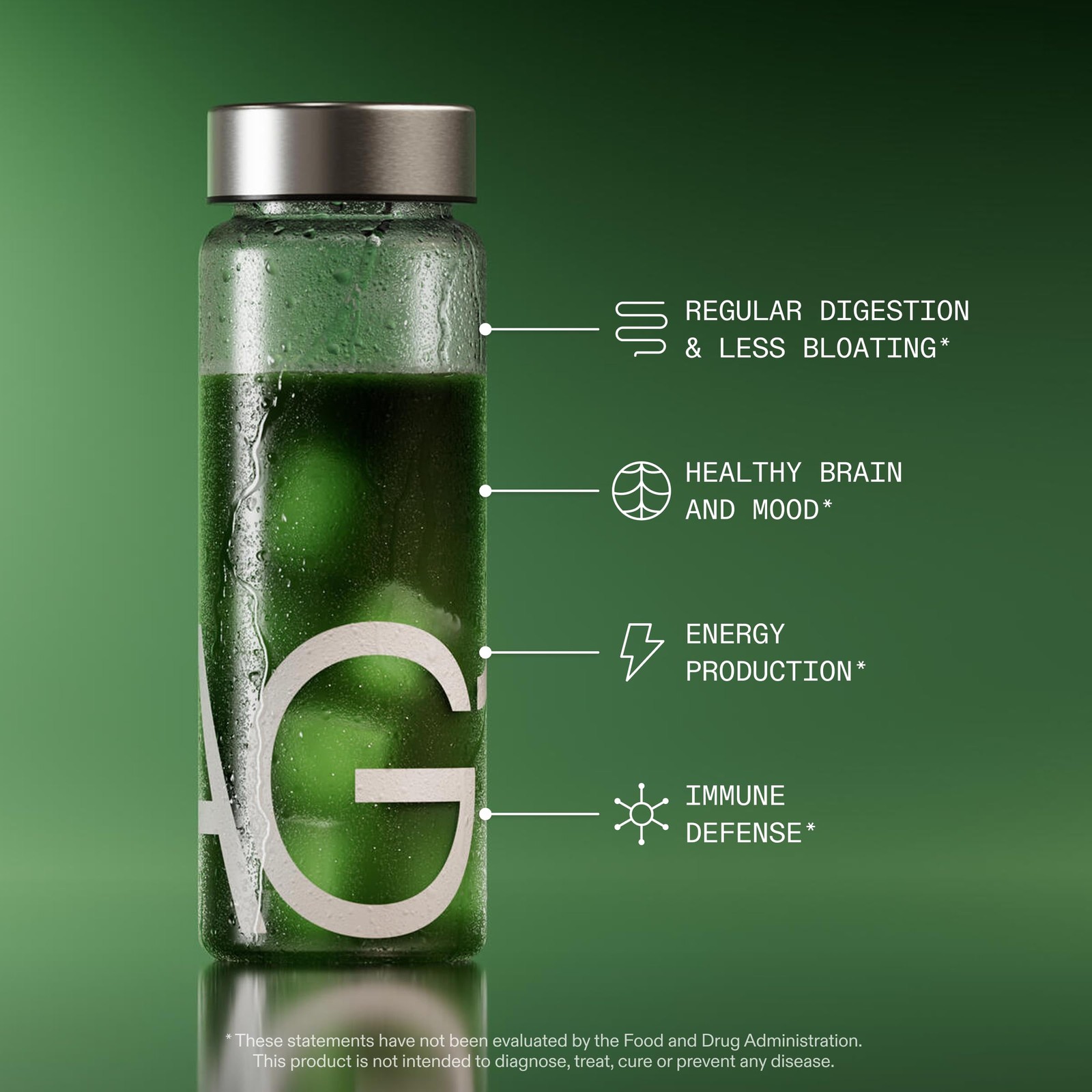 Ag1 Multivitamin For Men Women Greens Powder Supplement Probiotic Gluten Vegan