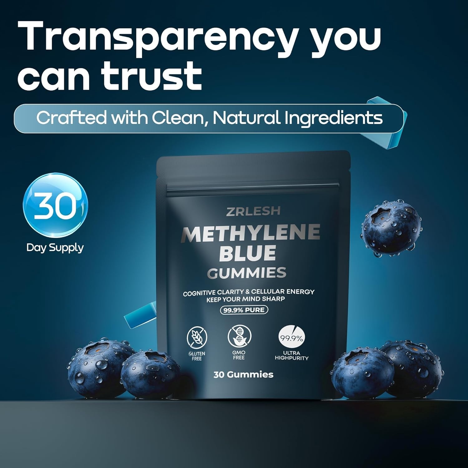 MB for Humans USP Pharma Grade 7mg and 14mg Dose, 60 Gummies