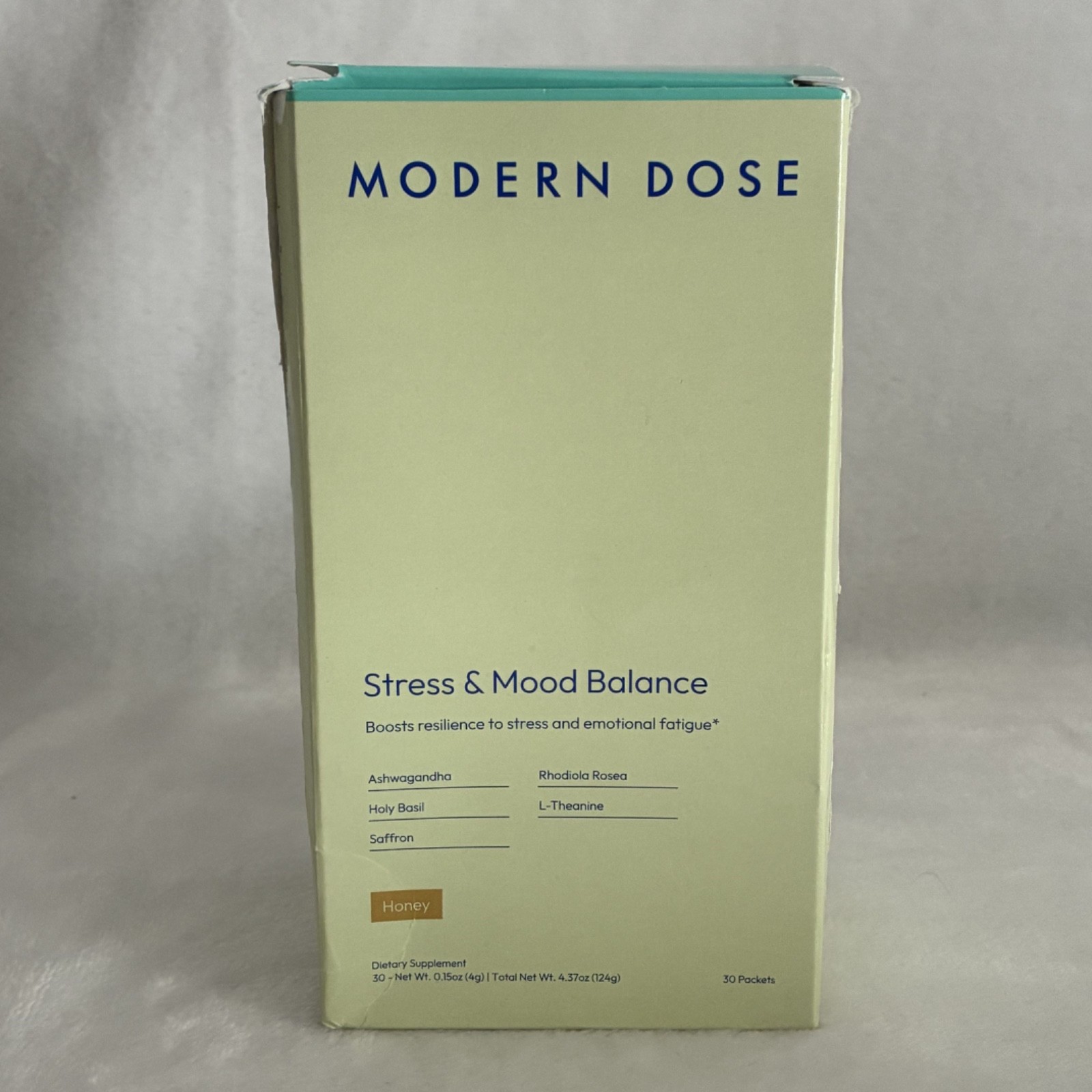 Modern Dose Stress & Mood Balance 30 Packets Adaptogens BNIB Box Exp 05/2026