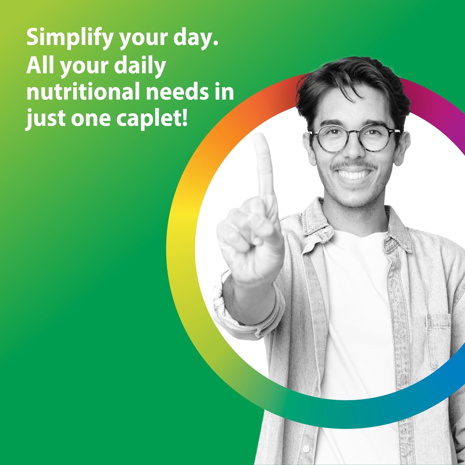 Rainbow Light Mens Multivitamin One + | 30 30 Count (Pack of 1), No Color