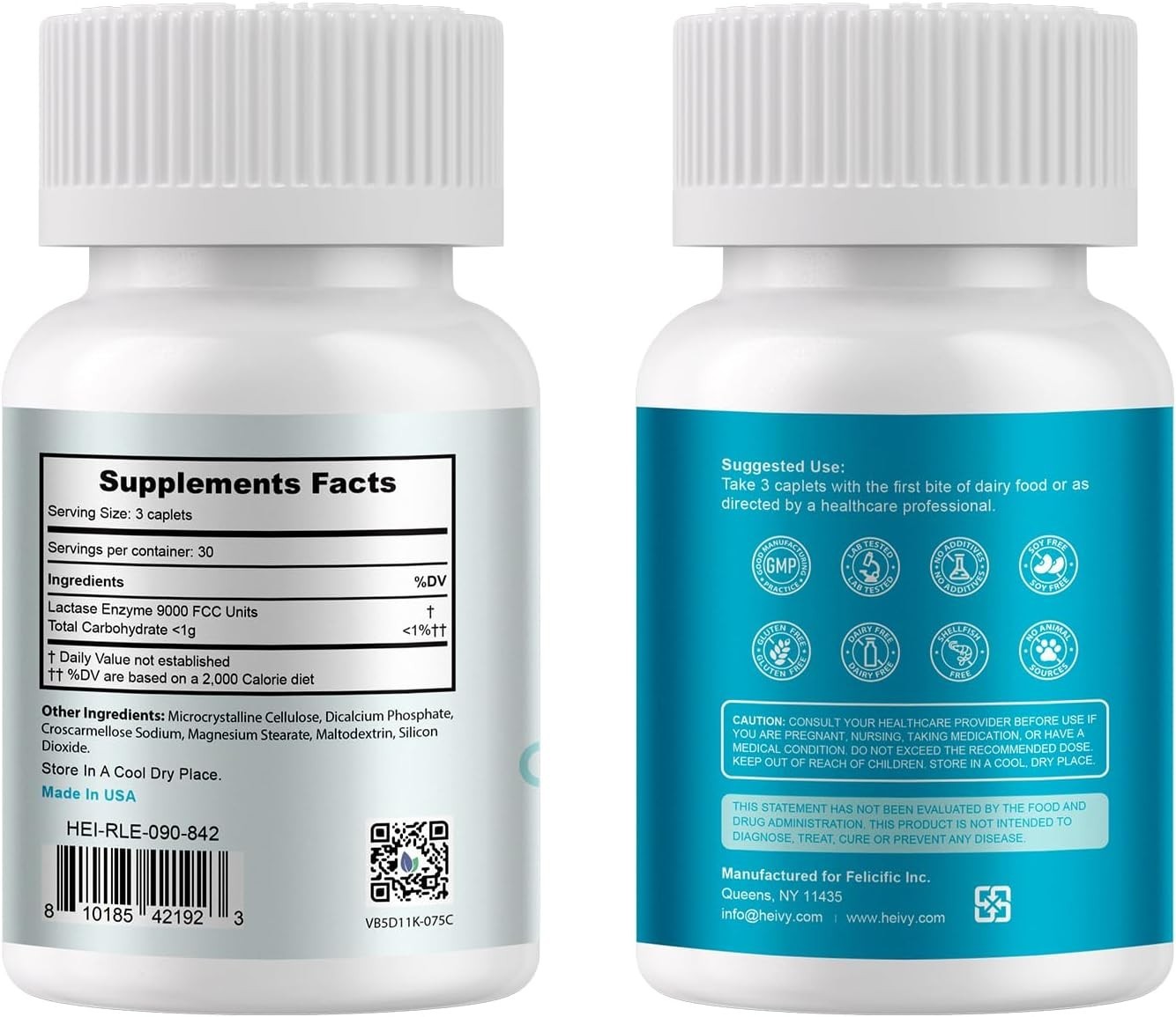 Pure Lactase Enzyme 9 Dairy Relief Fast Acting Supplement, Lactose Intoleran…
