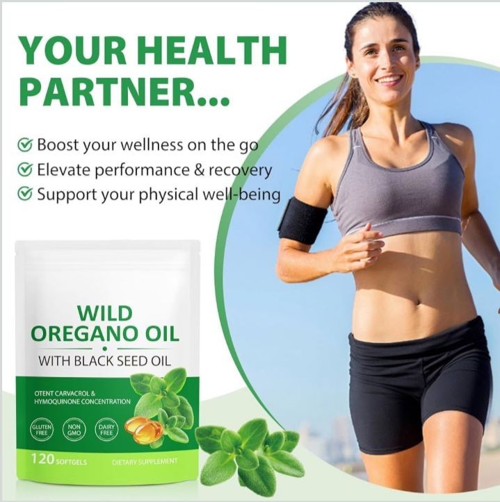 Resilia Oil Of Oregano With Black Seed Oil 6,000MG