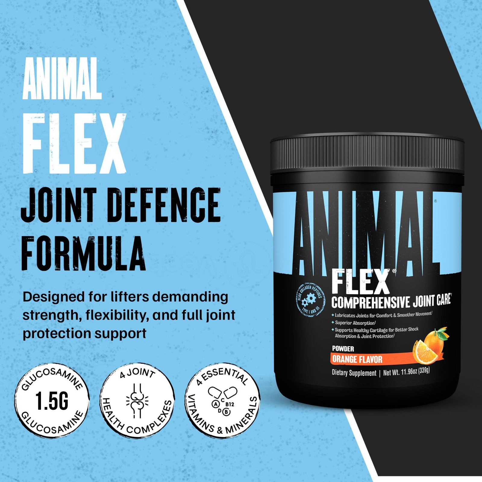 Animal Flex Powder – Joint Support Supplement for Pain Relief, Repair and Res…