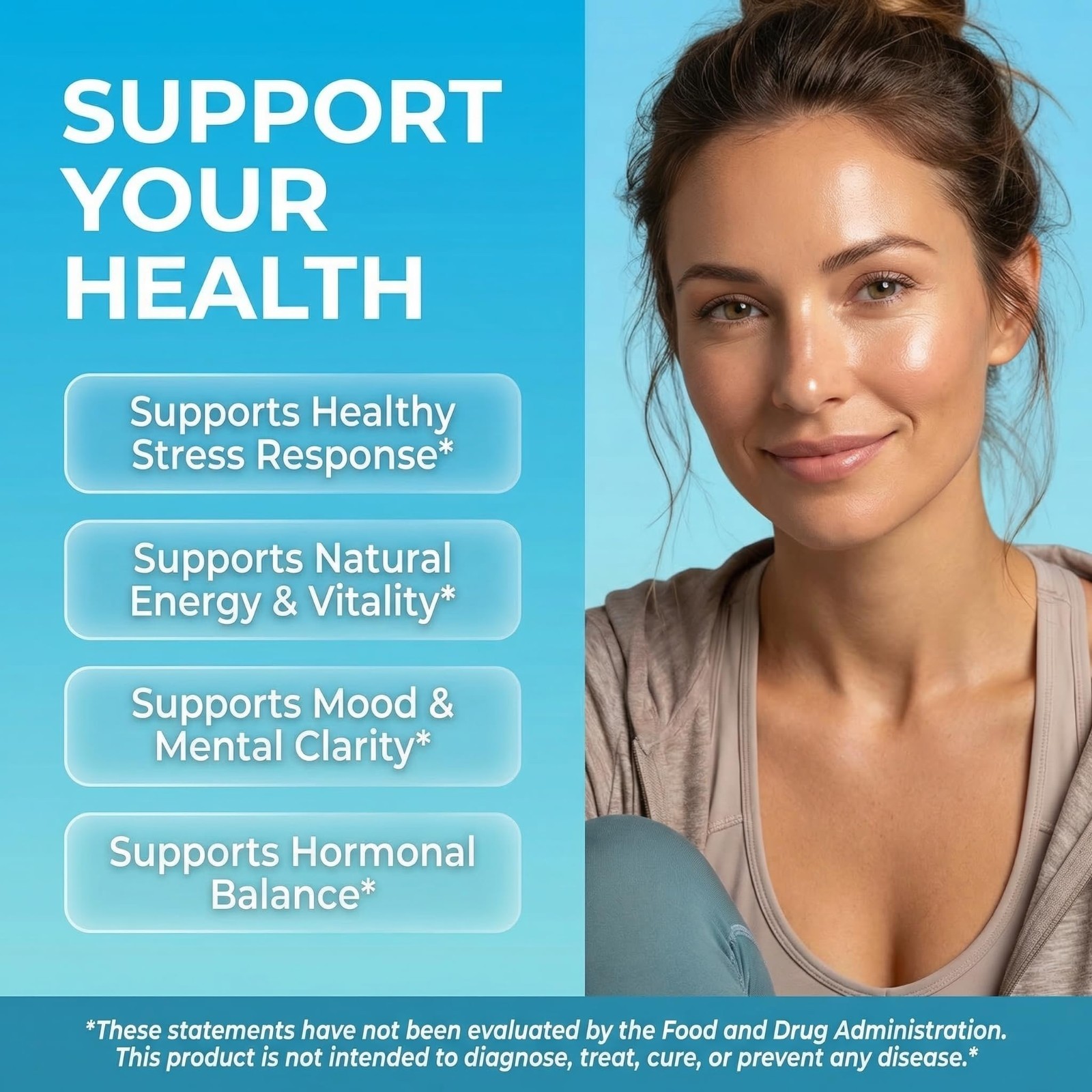 Cortisol Supplements for Women – Maca Root, Ashwagandha, Detox Manager + Ginseng