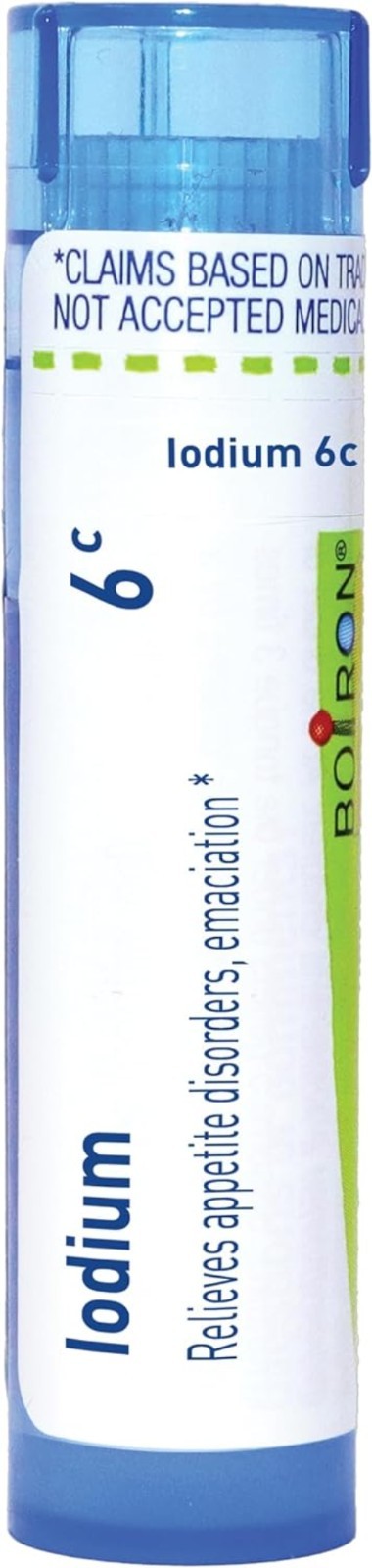 Iodium 6C for Appetite Disorders & Emaciation – 80 Pellets