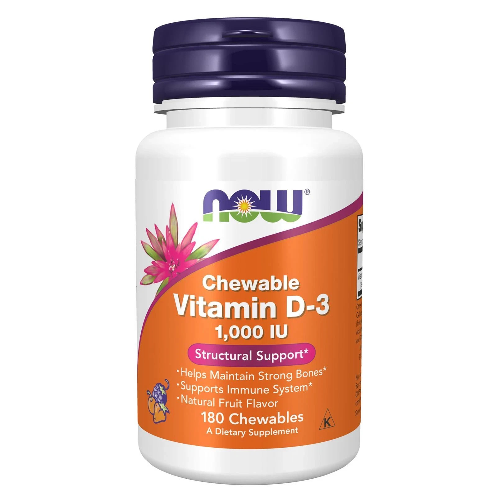 2 x Vitamin D-3 1000 IU 180 Chewables -2 x Vitamin D-3 5000 IU Chewables