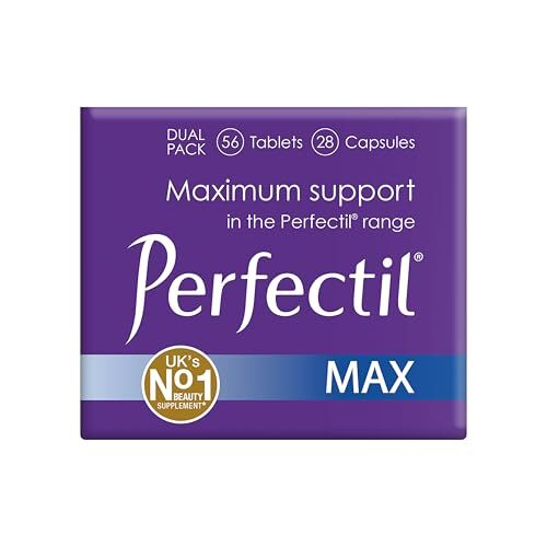 Perfectil Max Nutritional Supplement For Skin Hair Nails 84 Tablets 2 In 1 Pack