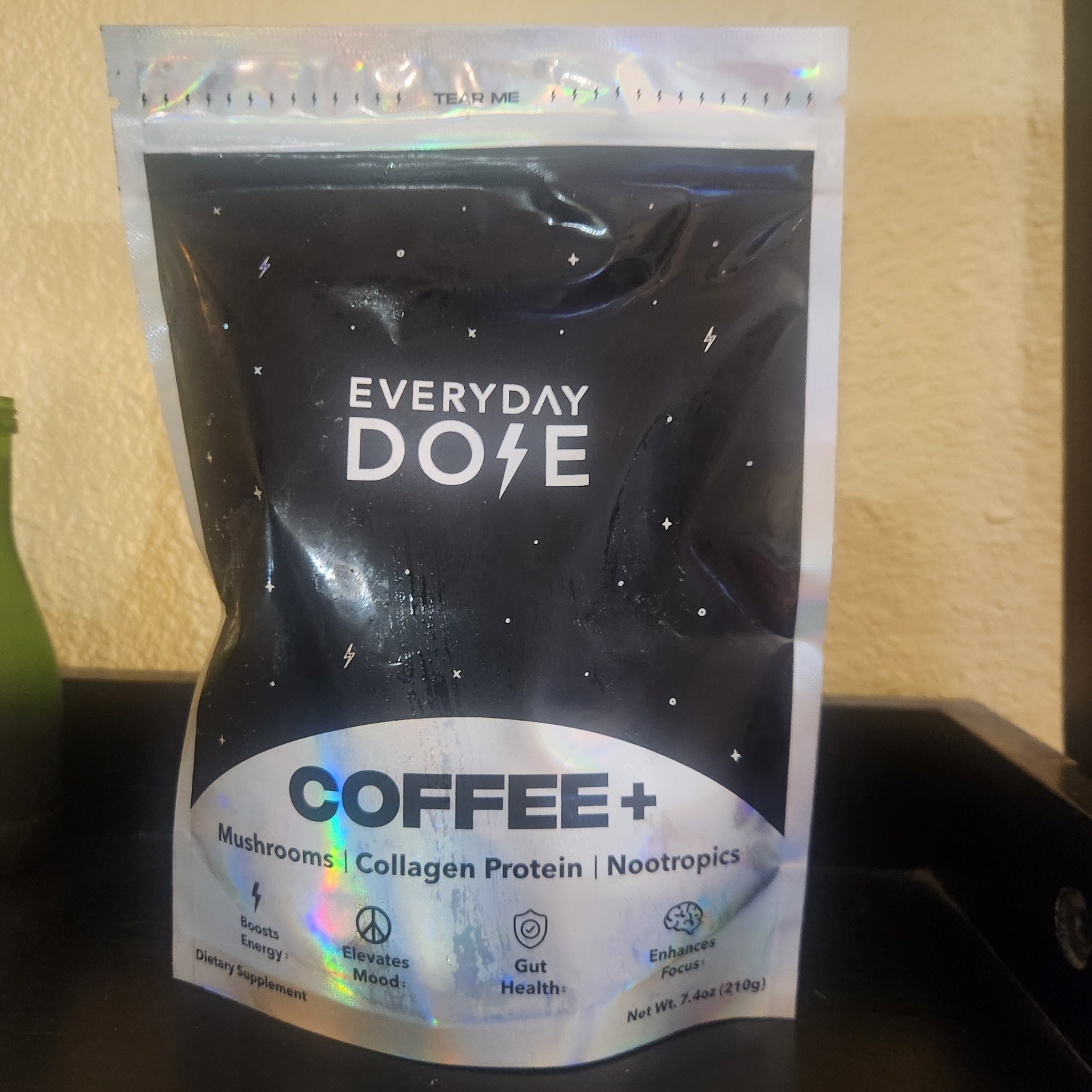 Everyday Dose Mushroom Coffee Collagen Protein Nootropics 7.4oz full size