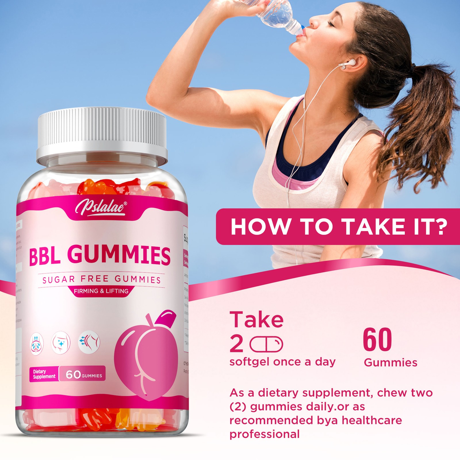 BBL Gummies – Shape Buttocks Curves,Promote Buttocks Growth and Development