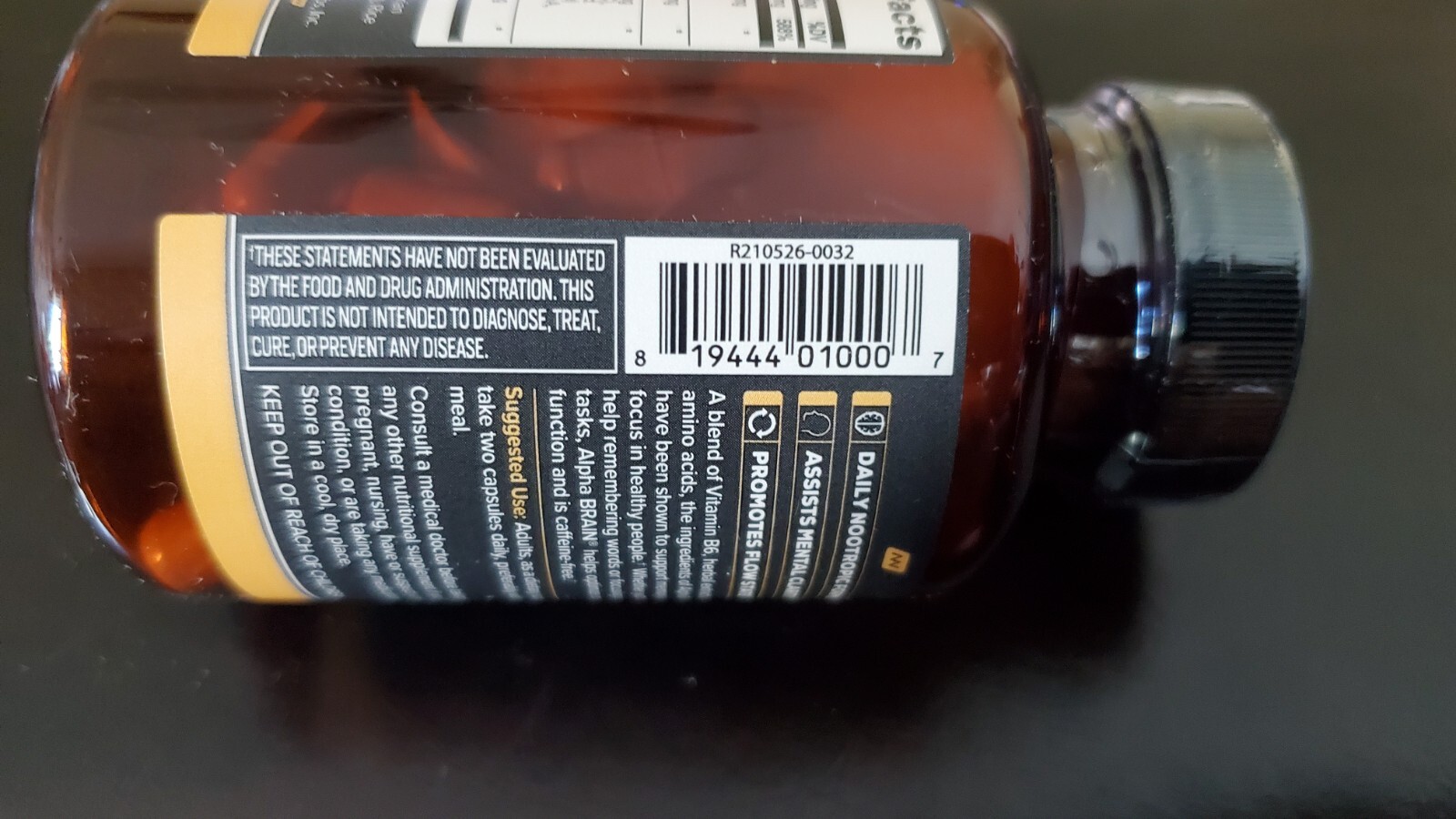NEW & SEALED – ONNIT ALPHA BRAIN – (30) capsules – EXPIRATION 07/2025
