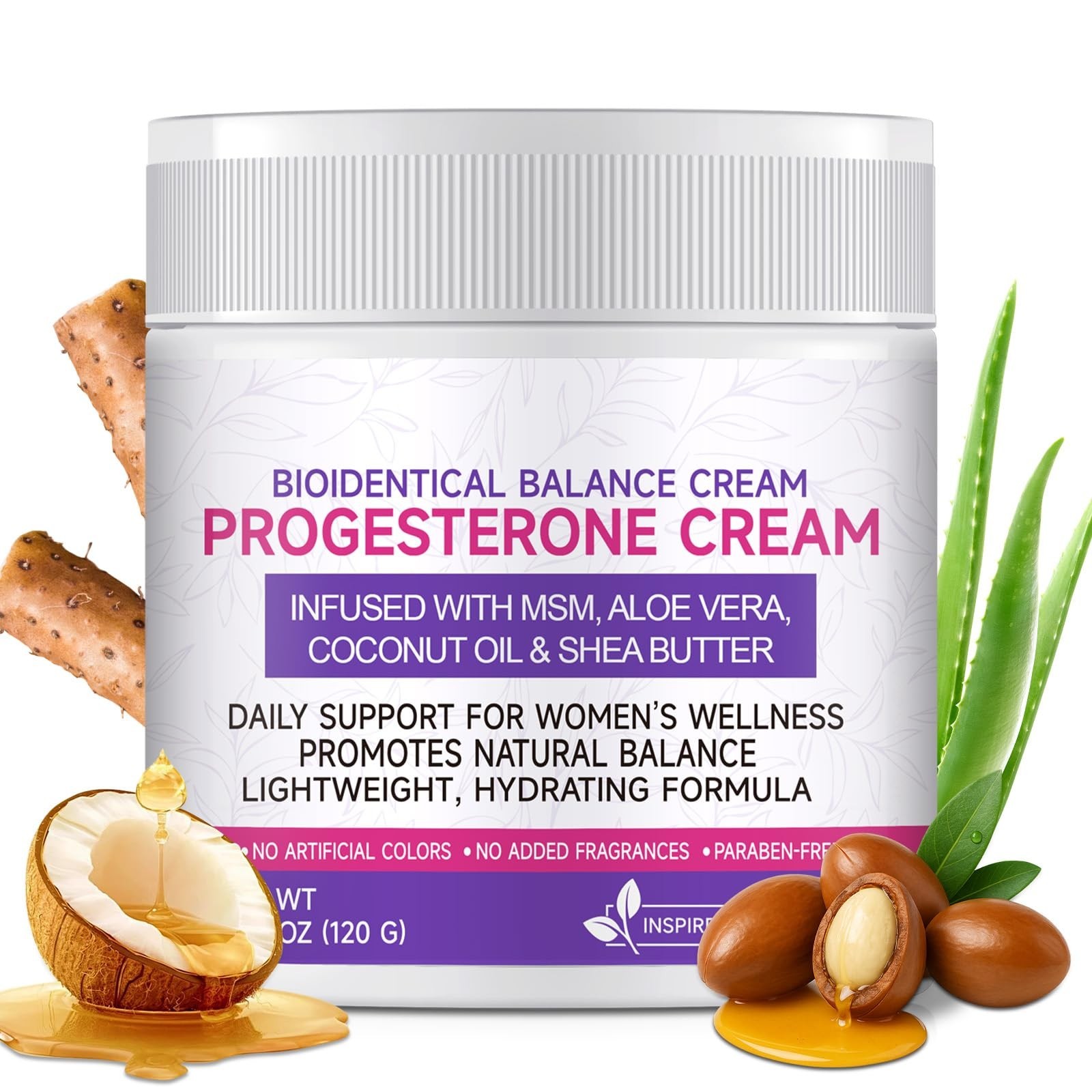 Wild Yam Cream, Topical + Natural Wild Yam Cream for Hormone Balance, Support…
