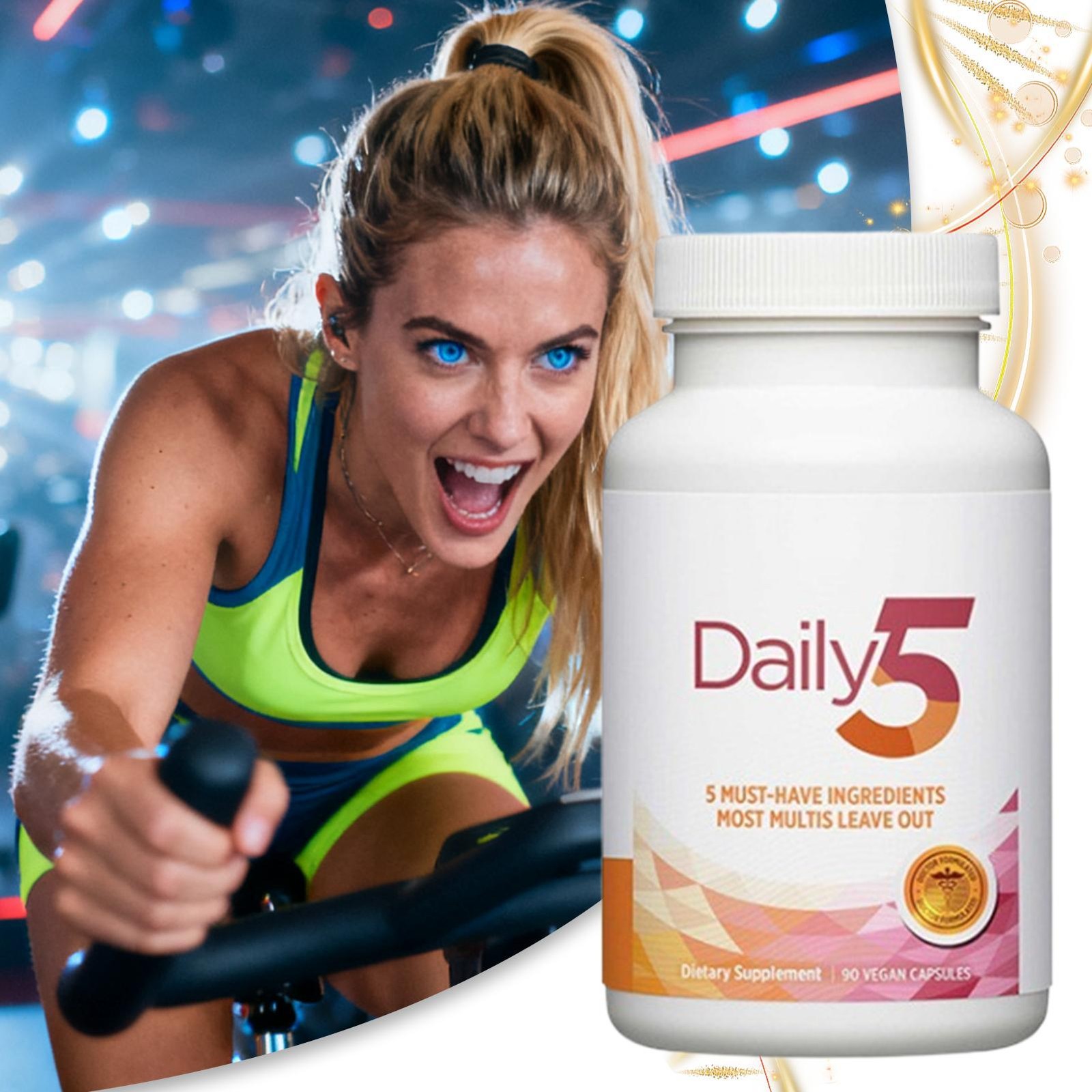 ‘ Doctors Preferred Daily5 90 Vegan Capsules Dietary Supplement