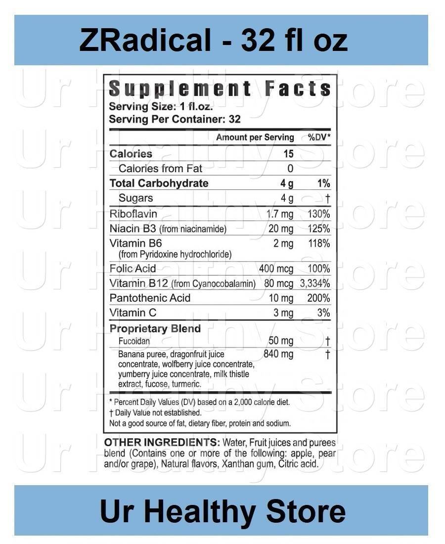 Zradical 32 fl oz Liquid Youngevity **LOYALTY REWARDS**