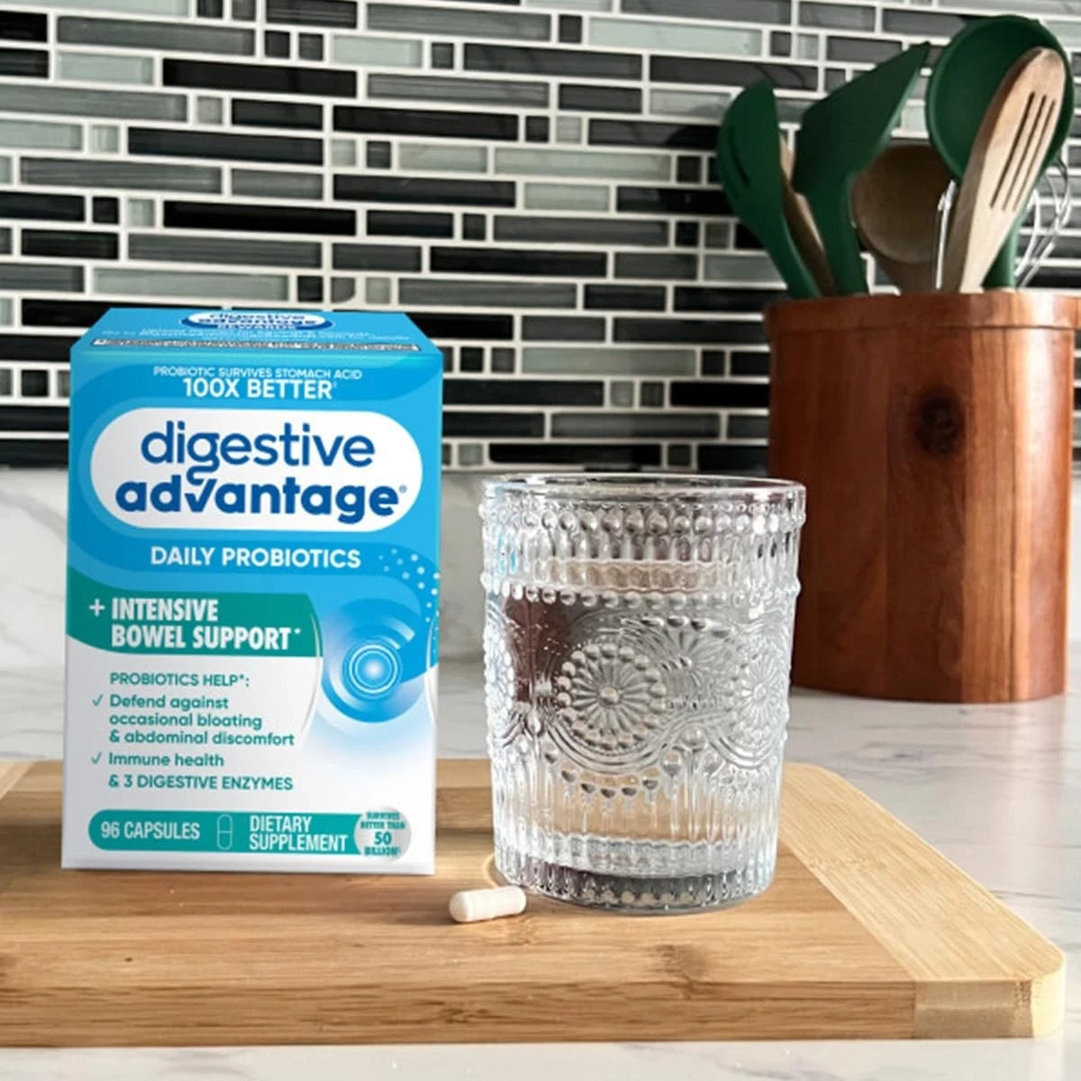 Digestive Advantage IBS Probiotics for Digestive Health & Intensive Bowel Sup…