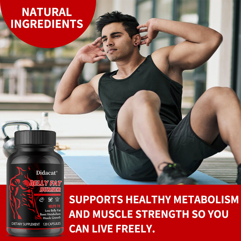 BELLY FAT BURNER HELPS TO Lose Belly Fat Boost Metabolism capsules