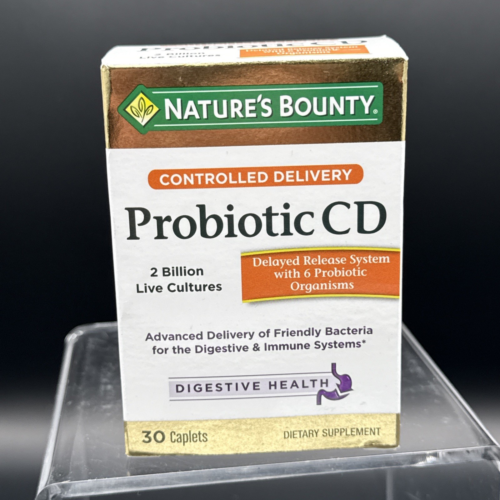 Nature’s Bounty Controlled Delivery Probiotic, Dietary Supplement, 08/2026+
