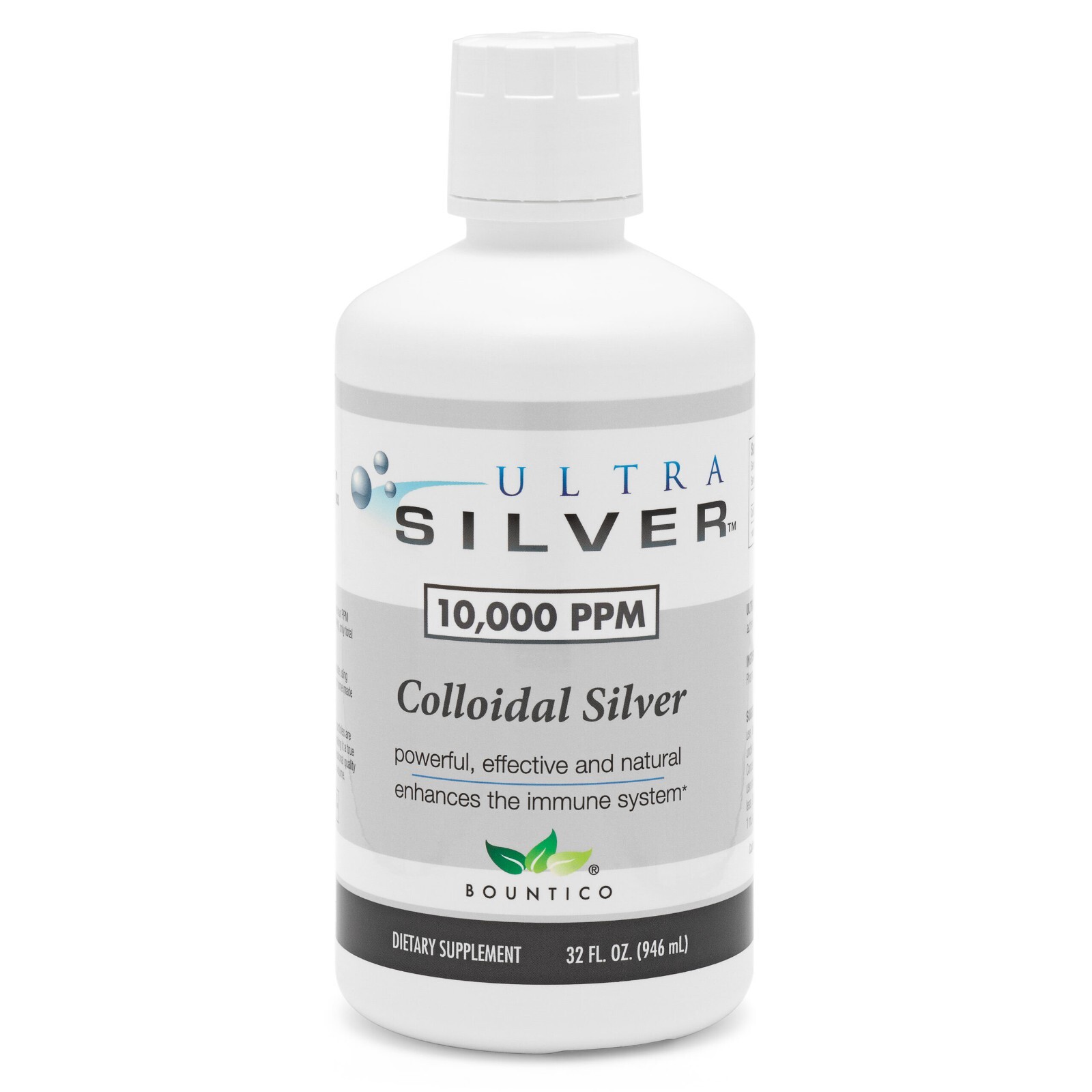 FREE 2-3 DAY SHIPPING!!! SILVER 10,000 PPM 32 OZ.- IMMUNE SUPPORT