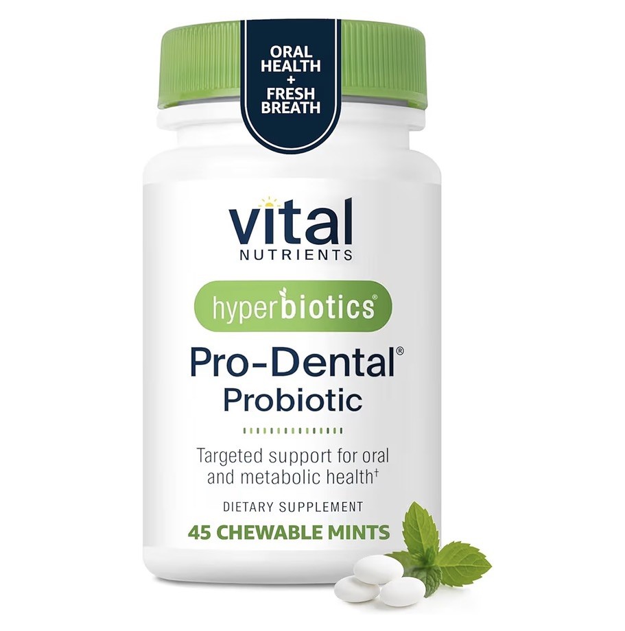 Vital Nutrients Hyperbiotics Pro Dental Probiotic exp 1/28 45 count