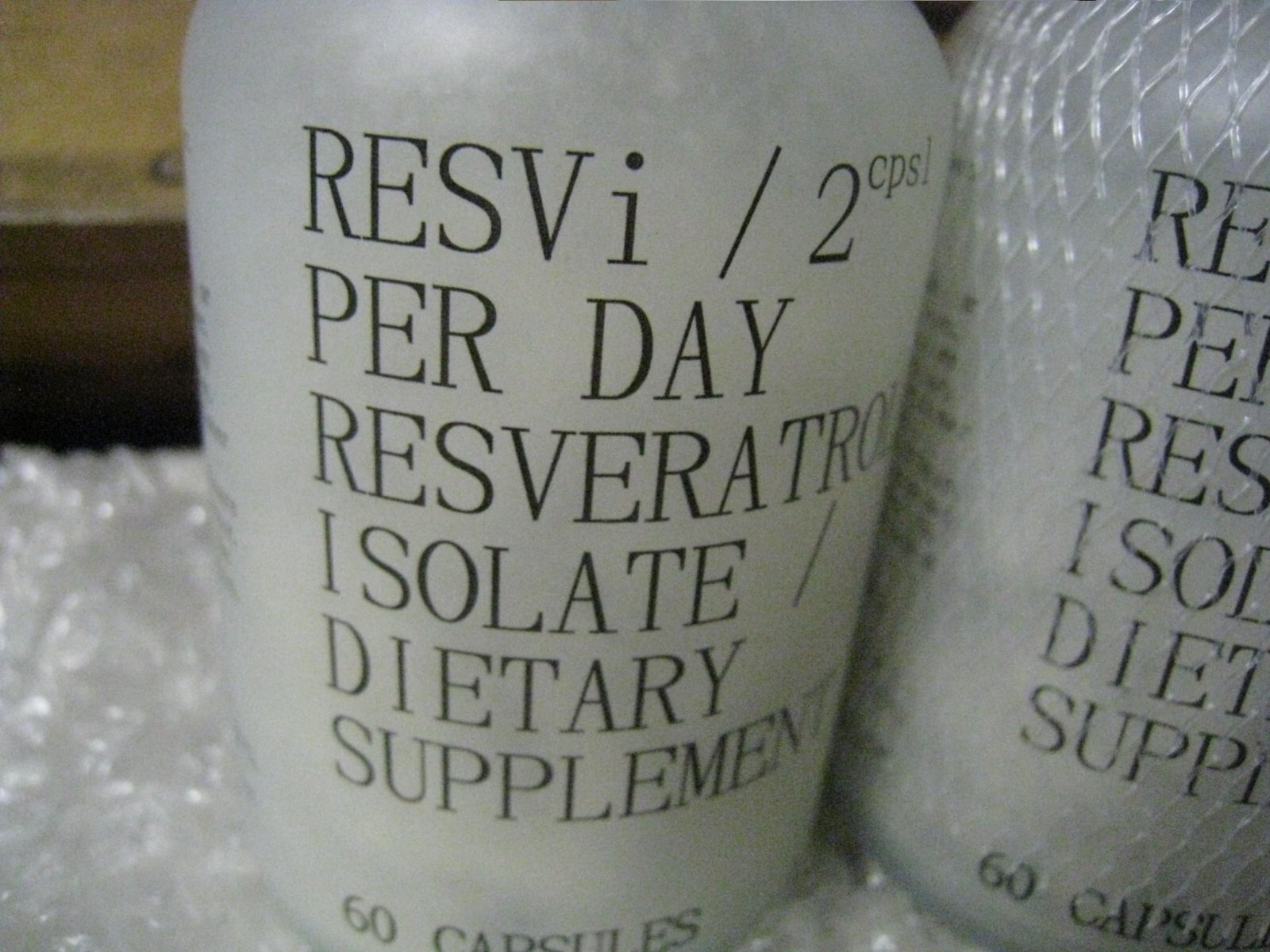 2x Resveratrol Isolate dietary supplement 120 caps Forever Young 07/2025 Two/Day