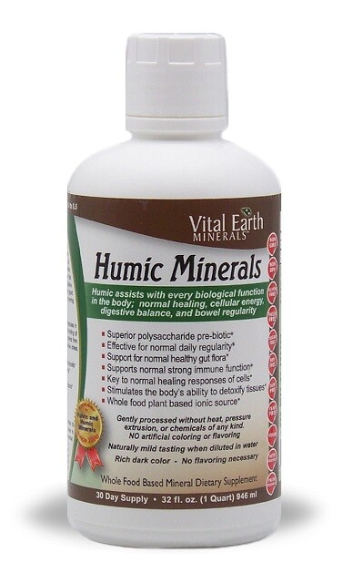 Vital Earth Minerals Humic Minerals – 32 fl oz