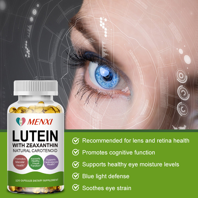 Lutein Eye Vitamins Supplement for Macular Health and Dry Eye 120 Capsules