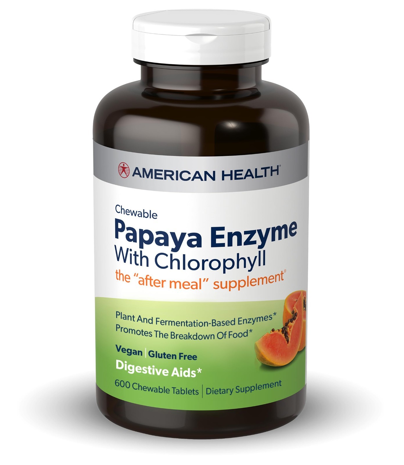 Papaya Enzyme Chewable Tablets – Supports Digestion, Nutrient Absorption, Freshe