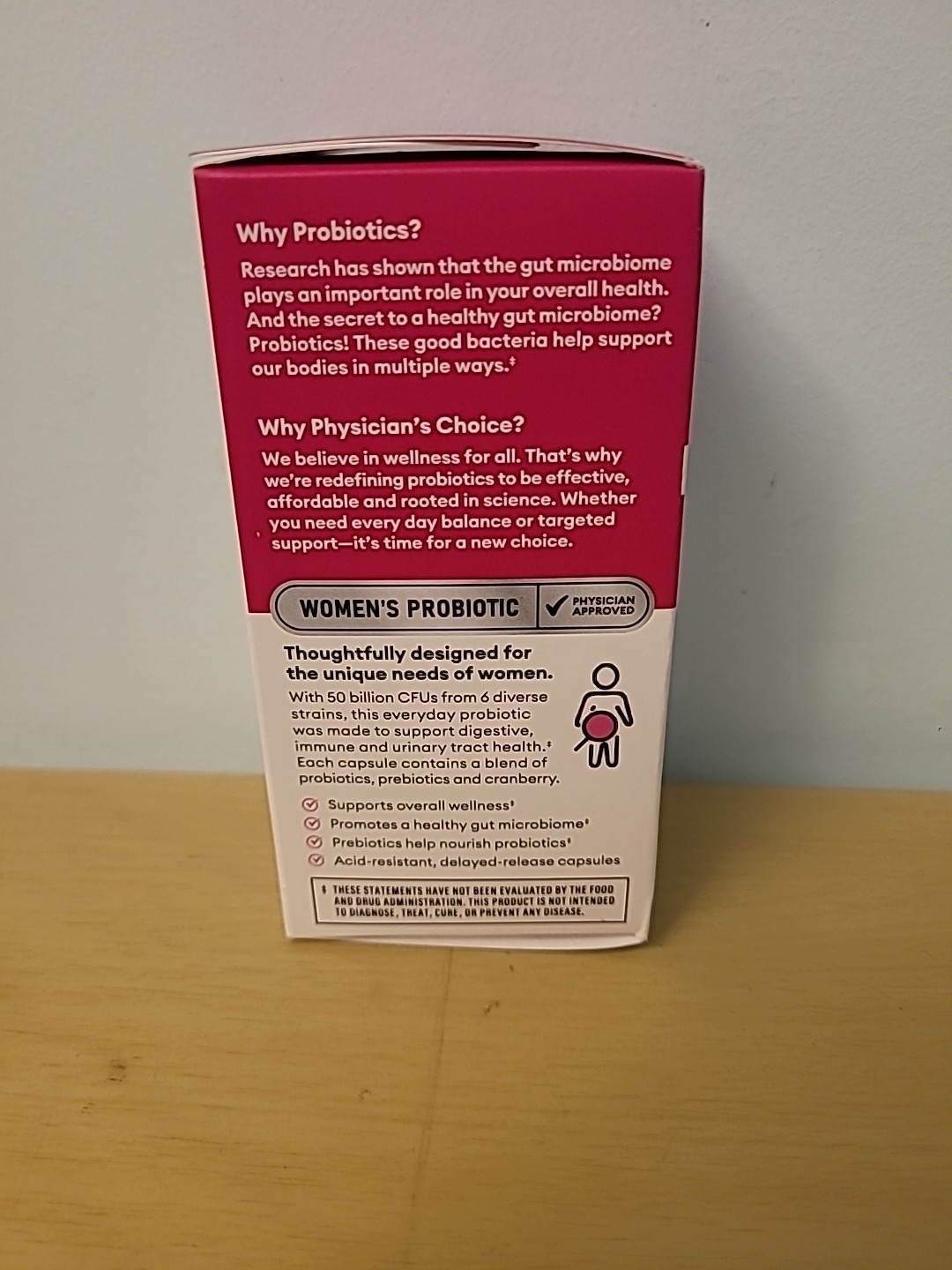Physicians Choice Women’s & Regular, & TruBiotics Exp 2026